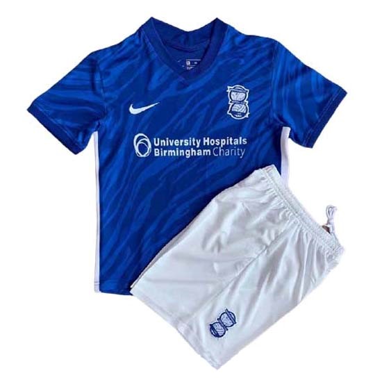Camiseta Birmingham City Primera equipo Niño 2021-22